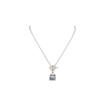 Hermes Amulet Kelly Silver