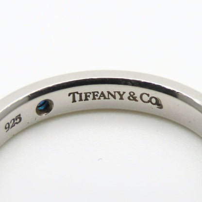Tiffany & Co Ring - Ring Stacking Band Elsa Peretti 925 Silver Sapphire Approx