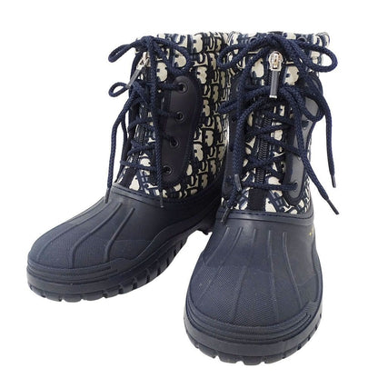 Dior Boots Trotter Nylon Navy 37 5