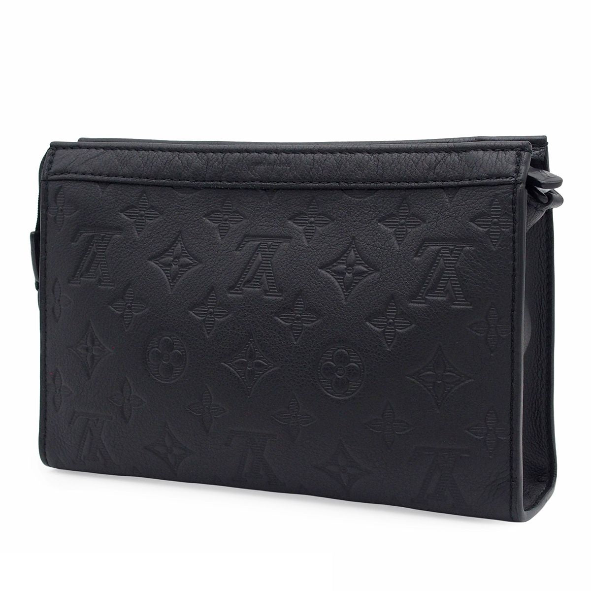 Louis Vuitton Gaston Wearable Wallet Noir Monogram Shadow 2-Way Shoulder Bag — view 2