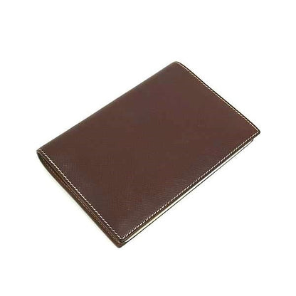 Hermes Agenda GM Courchevel Silver Hardware Notebook Schedule Book — view 2