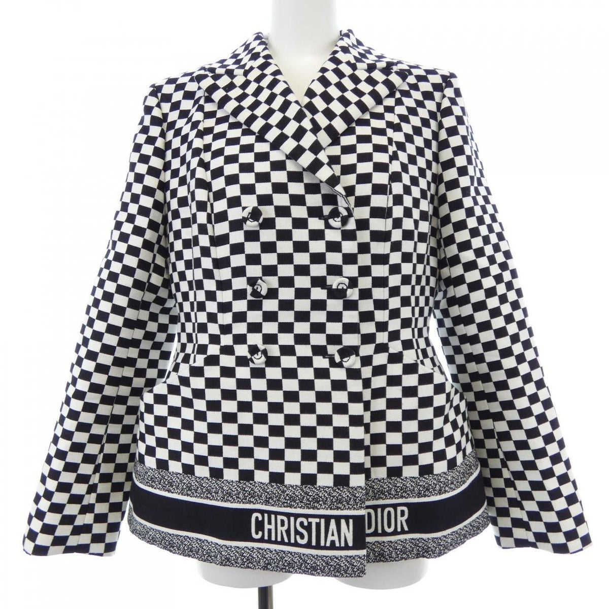 Dior Christian Jacket Black 42