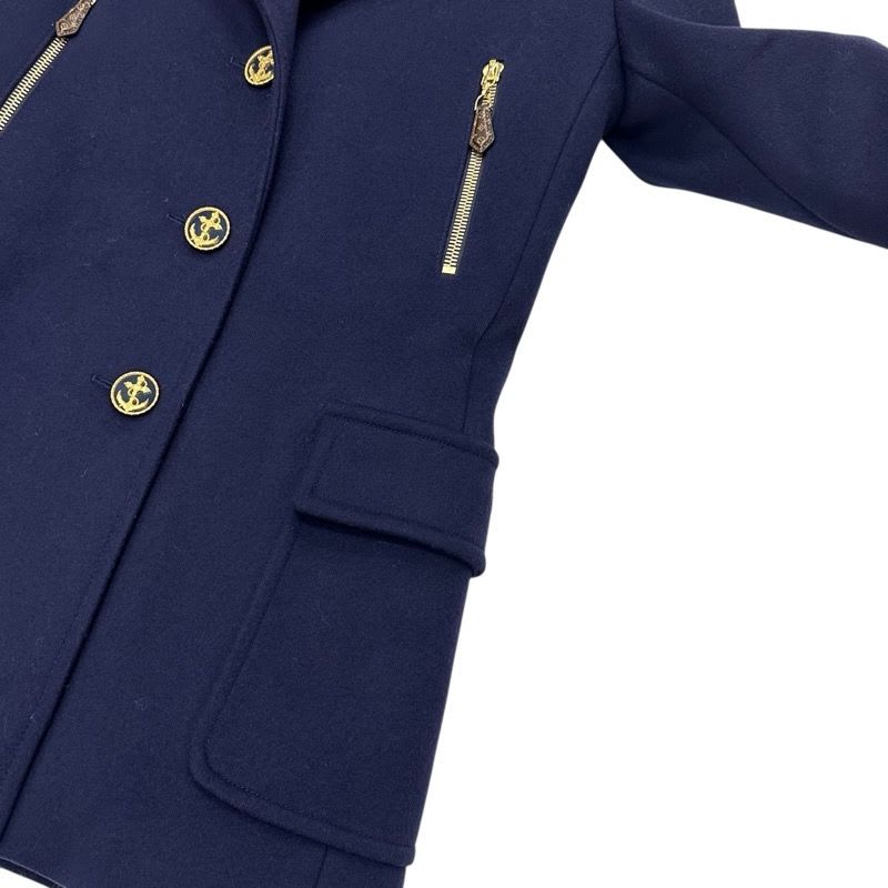 Louis Vuitton Outer Wool Monogram Coat 21 AW Boa