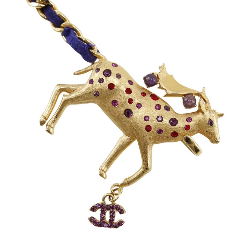 Chanel Chain Belt Gold Plated 01A Ladies Belt