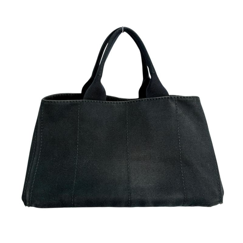 Prada Ibg 642 L-Size Canapa GM Tote Bag Black