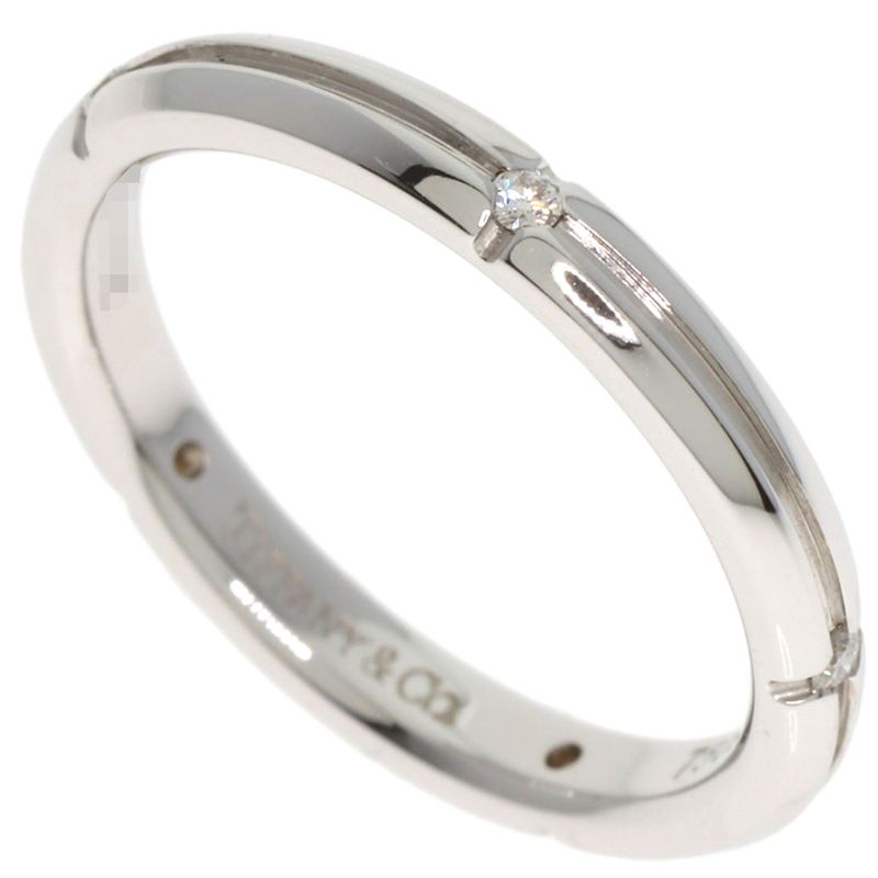 Tiffany & Co Tiffany & Co Streamerica 5P Diamond Ring 18K White Gold Ladies