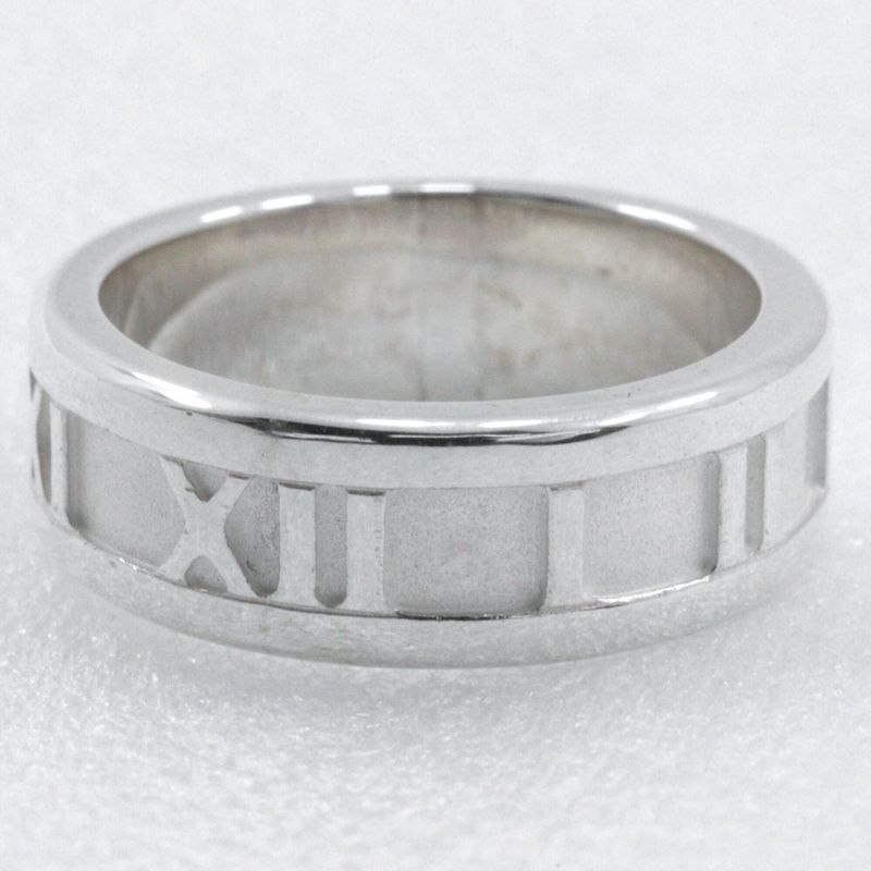 [tiffany & Co] Tiffany & Co Atlas Silver 925 Size 7.5 Ladies 5.5g Ring