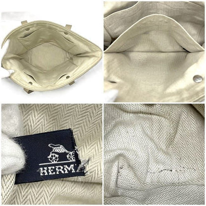 Hermes Tote Bag Chennai Tote MM Ec23011 Beige