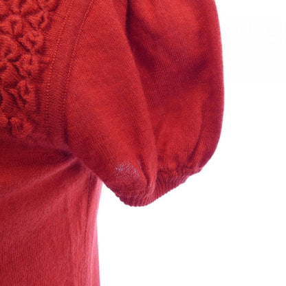 Chanel Vintage Knit Top Red — view 6