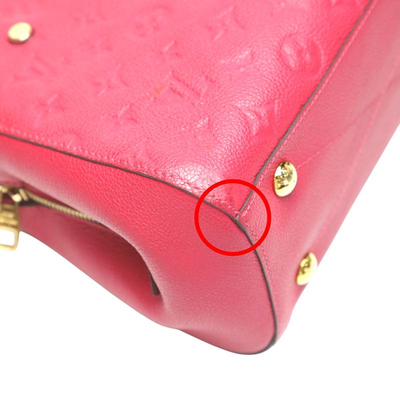 Louis Vuitton M41194 Empreinte 2WAY Bag Montaigne BB Handbag Louis Vuitton Pink