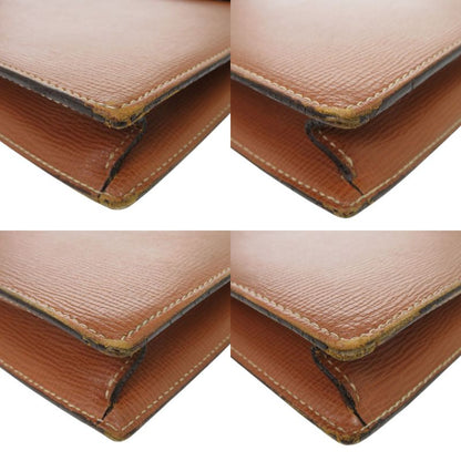 Loewe Leather Brown Business Bag Brown 1519 Loewe