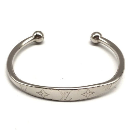 Louis Vuitton Jonk Monogram Bangle Bracelet Accessory Silver