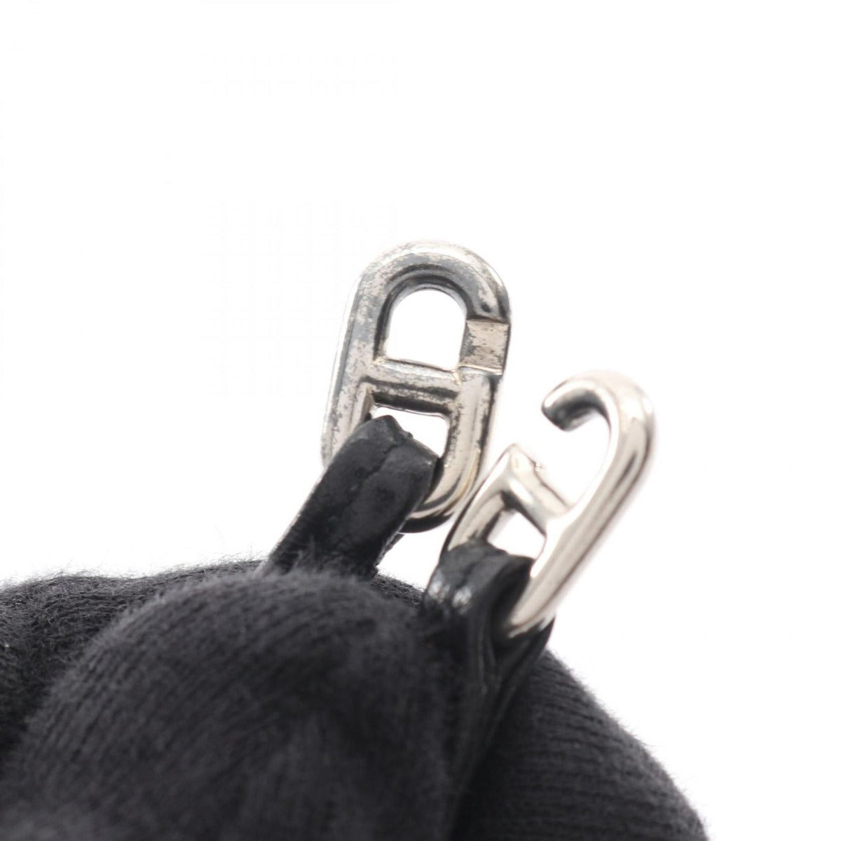 Hermes Pouch Vespa Black Leather — view 6