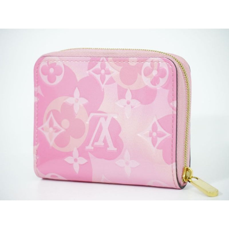 Louis Vuitton Zippy Coin Purse Vernis Leather Case Pink — view 2