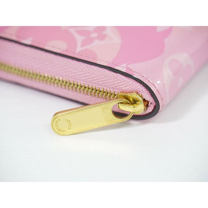 Louis Vuitton Zippy Coin Purse Vernis Leather Case Pink — view 4