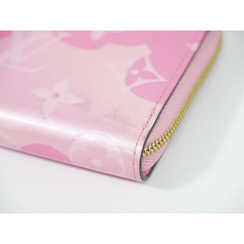 Louis Vuitton Zippy Coin Purse Vernis Leather Case Pink — view 5