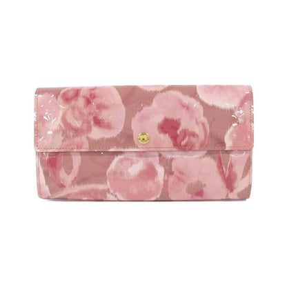 Louis Vuitton Monogram Vernis Flower Ikat Portefeuille Sarah Wallet