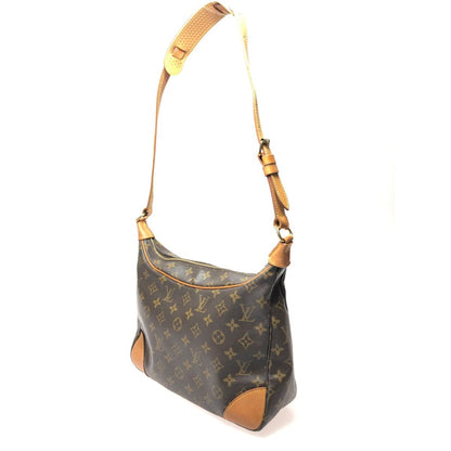 Louis Vuitton Women's Shoulder Bag Monogram Boulogne 30 Inner Pocket Damaged