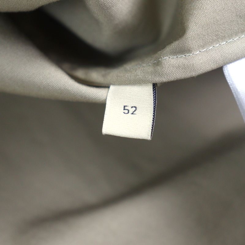 Gucci 24SS 762164 Cotton 100% Logo Embroidery Button-down Long Sleeve Shirt