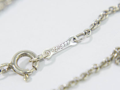 Authentic Tiffany & Co Tiffany & Co Open Heart 925 Necklace Pendant Silver Open