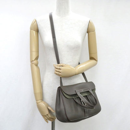 Hermes Alzan 31 Taurillon Clemence Etain Silva-hardware R 2014 Gray