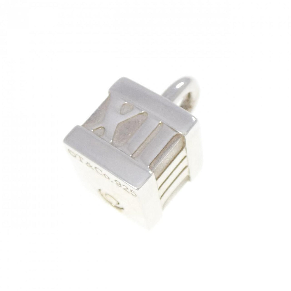 Tiffany & Co Atlas Cublock Charm Pendant