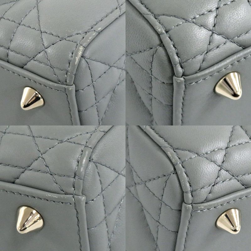 Dior Lady Dior Myabcdior Small M05380 String Gray Lamb Canage Shoulder