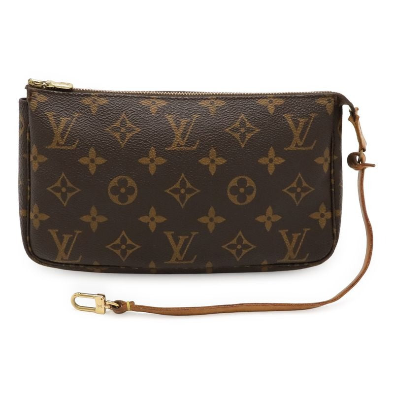 Louis Vuitton Monogram Pochette Accessoire Accessory Pouch Handbag Party Bag