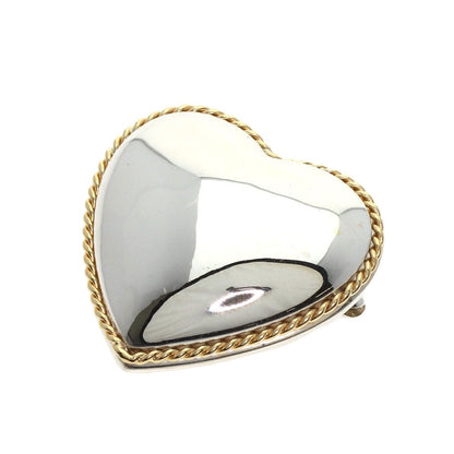 Tiffany & Co. Heart Brooch 18K Yellow Gold