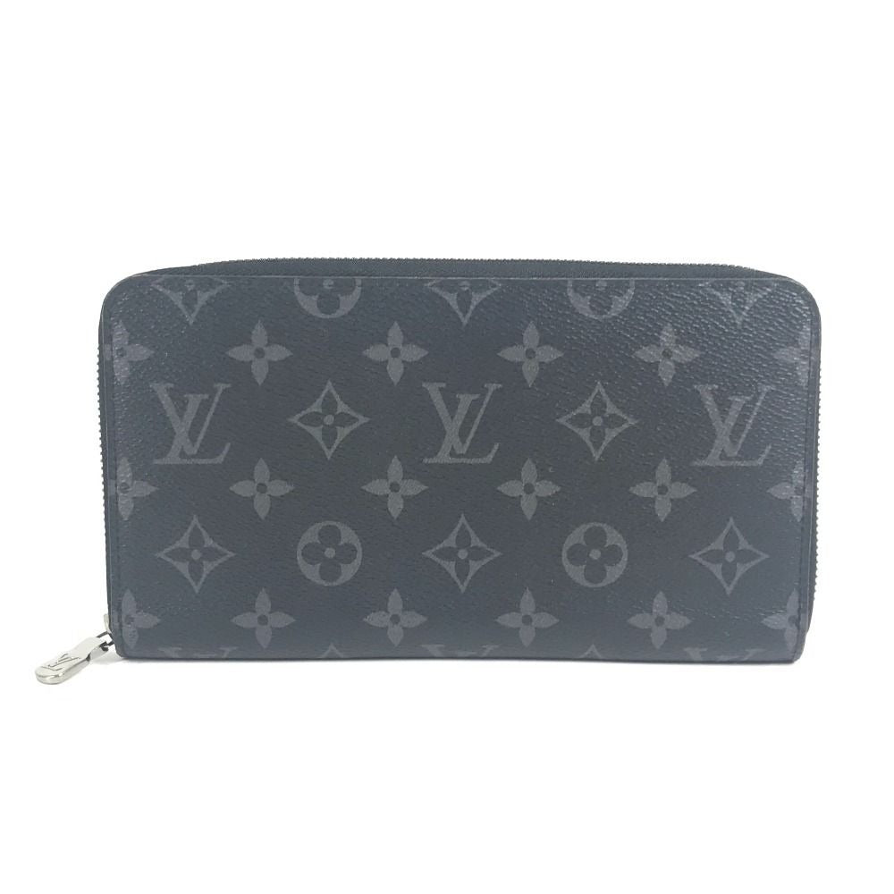 Louis Vuitton Wallet Zippy Organizer NM Monogram Eclipse Canvas