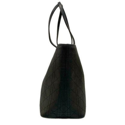 Dior/christian Dior Tote Bag Panarea Black Logo Charm None Leather
