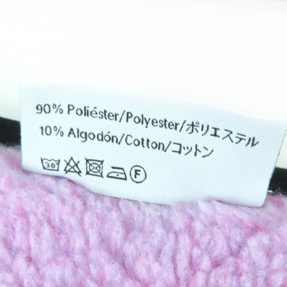 Loewe Cotton Logo Large Shearling Scarf Shawl Multicolor — view 8
