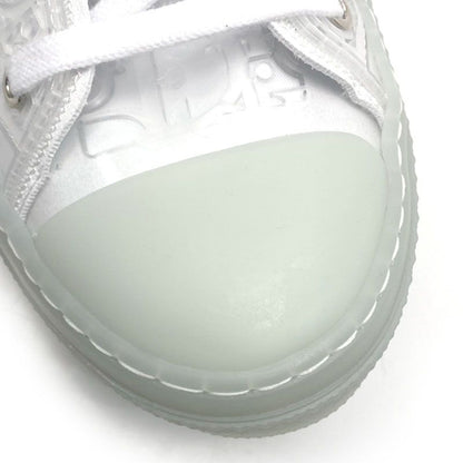 Dior B23 High Cut Sneakers Clear Transparent Size 42