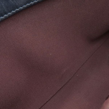 Chanel Shoulder Bag Boy Chanel Leather Navy Gunmetal Hardware Navy Blue Chain