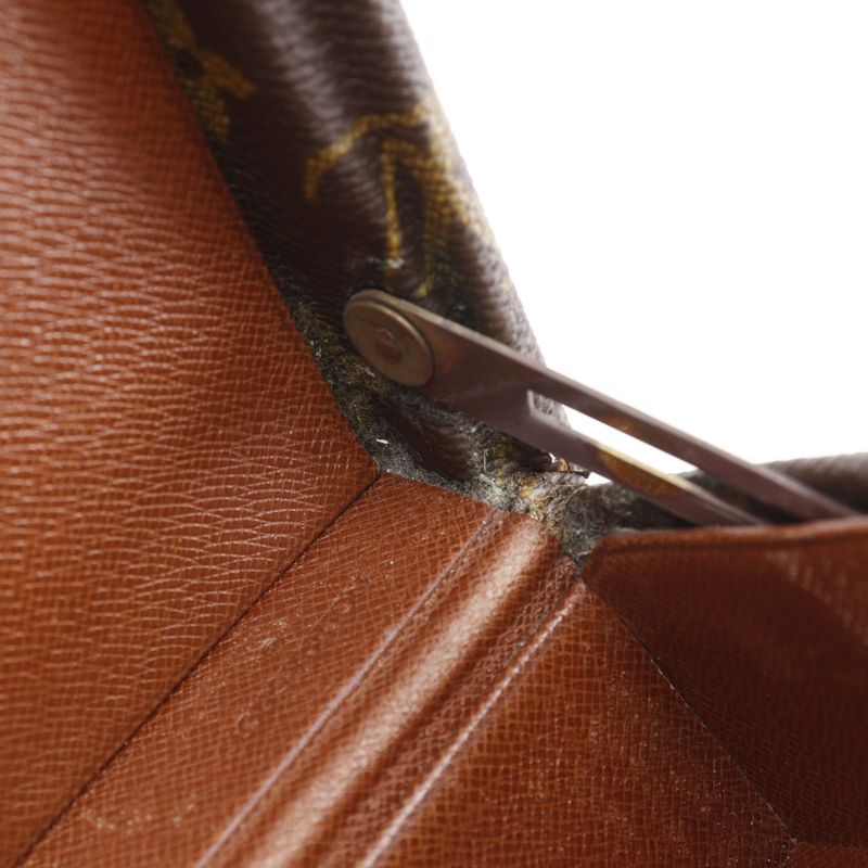 Louis Vuitton Crusher Hard Case Attache Case Monogram Canvas Brown Unisex Trunk