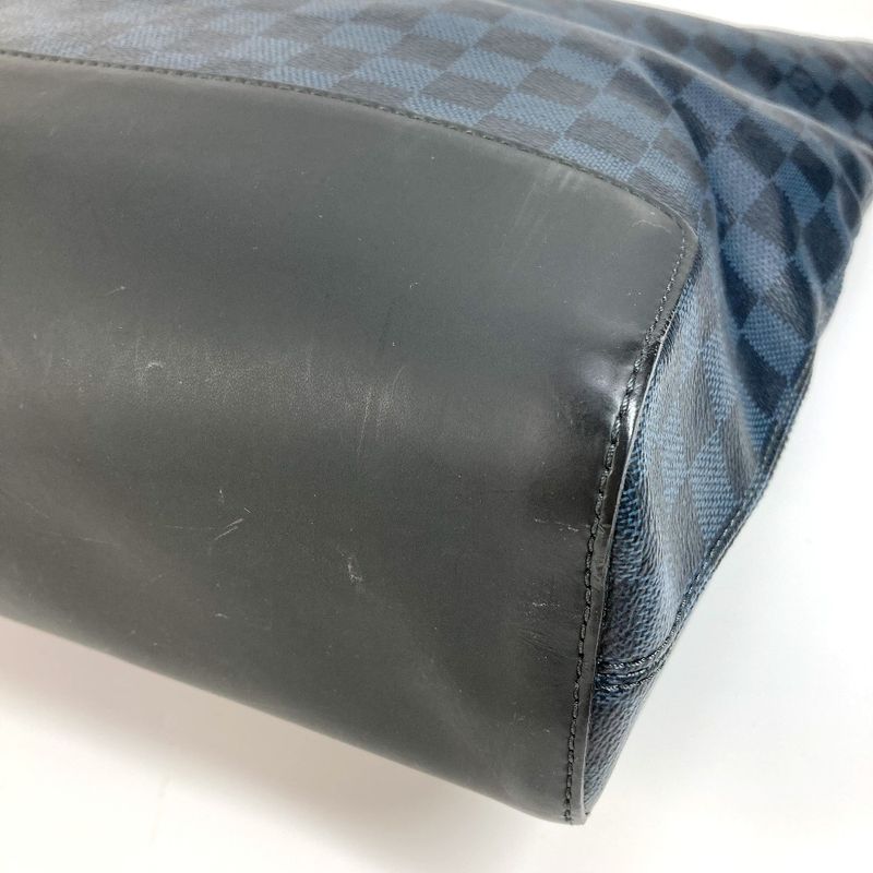 Louis Vuitton Handbag Tote NS N51100 Damier Cobalt Canvas Navy