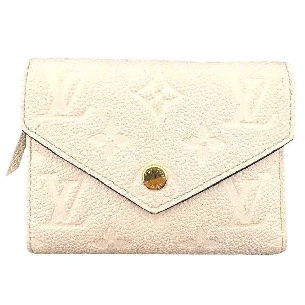 Louis Vuitton Monogram Empreinte Portefeuille Victorine Trifold Wallet