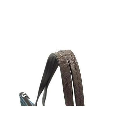 Prada Shoulder Bag Triangle Logo Green Brown Tessuto Nylon Check Pattern 2-Way — view 4