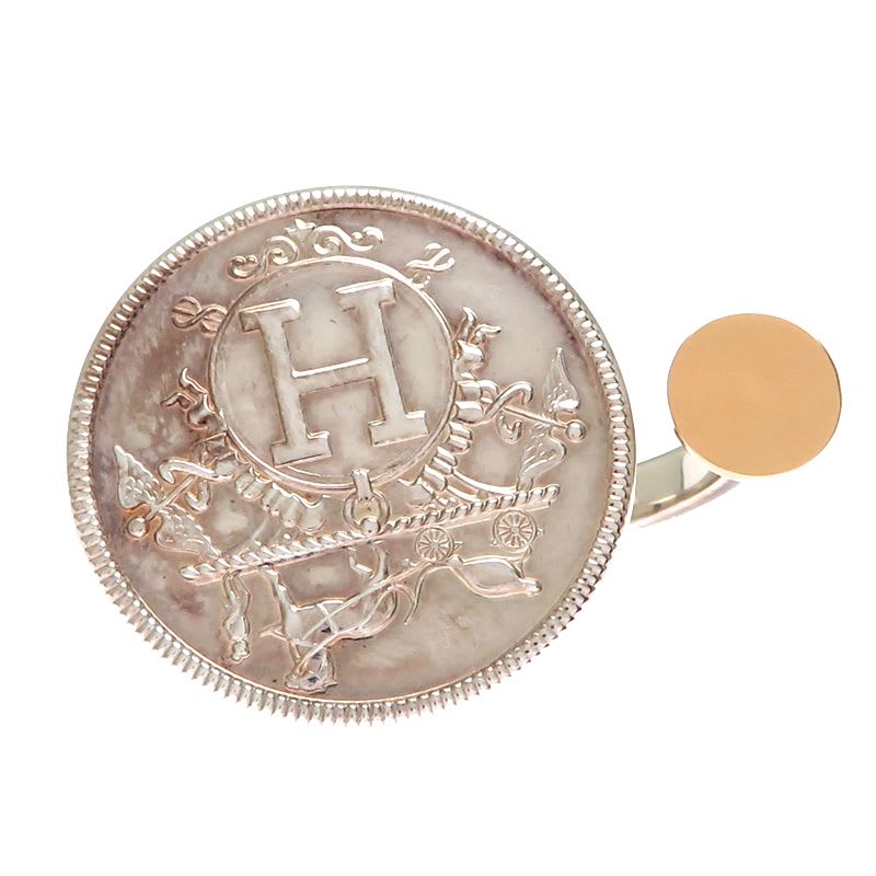Hermes 50 SV 925 Exlibris Ring
