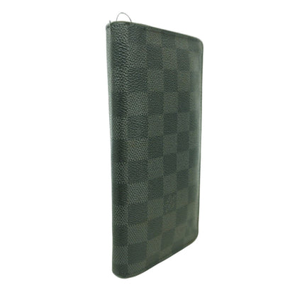 Louis Vuitton Wallet Damier Graphite Portefeuille Brazza Black Gray — view 2