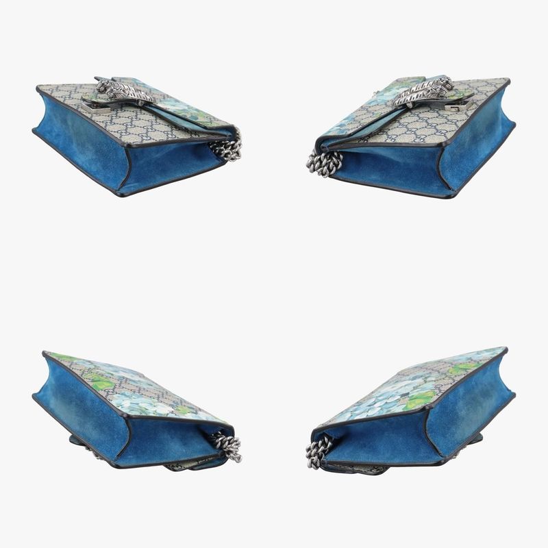 Gucci Dionysus Beige Blue And Multicolor PVC Coated Canvas 421970 G020938151