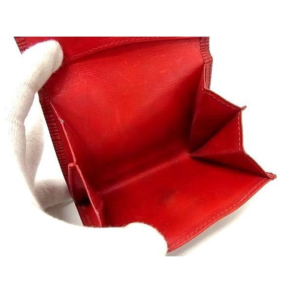 Louis Vuitton Coin Case Porte Monnaie Sample Castilian Red Epi — view 5