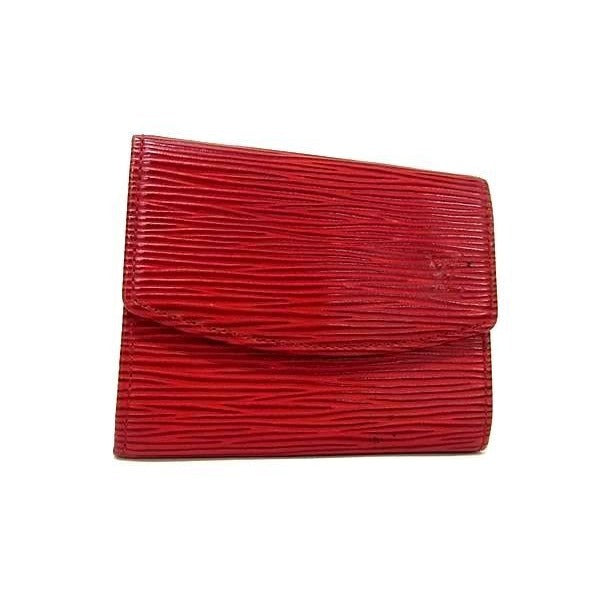 Louis Vuitton Coin Case Porte Monnaie Sample Castilian Red Epi