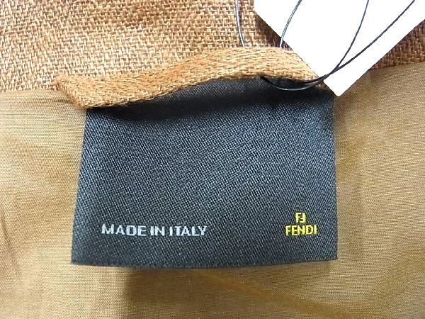 Boutique Fendi Polyamide And Cotton Jacket Size 42 Clothing Women's Brown