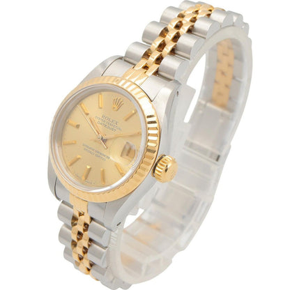 Rolex Watch Datejust No 90 Champagne Bar CH 18K — view 2