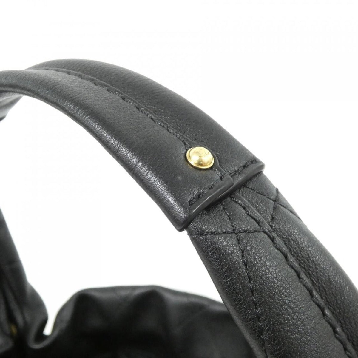 Chanel Shoulder Bag Black Mat — view 6
