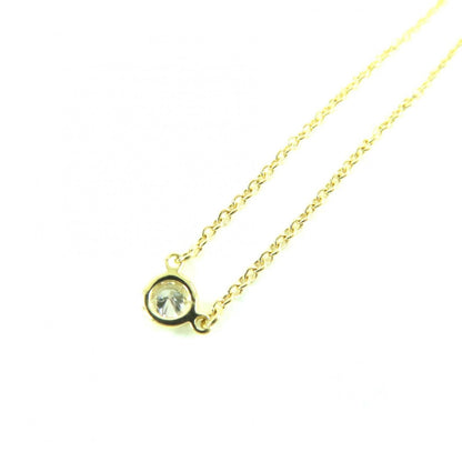 Tiffany & Co. Elsa Peretti By The Yard Necklace 18K YG Diamond 0.05ct — view 2