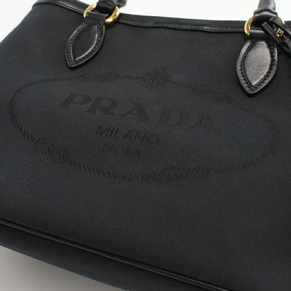Prada 2WAY 1ba172 UCW F0002 Tote Bag Canvas Scuff Deuce