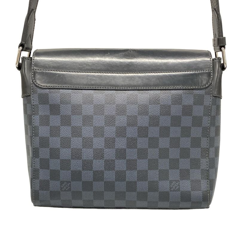 Louis Vuitton Shoulder Bag Damier Cobalt Newport Messenger PM N41587