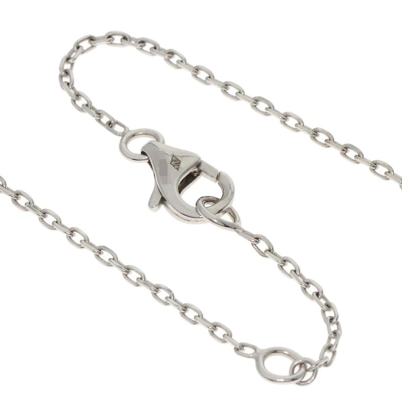 Cartier Mini Heart Of Cartier Diamond Necklace 18K White Gold Ladies
